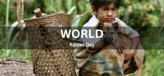 World Rabies Day [विश्व रेबीज़ दिवस]